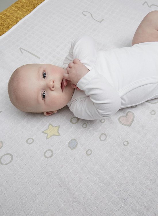 Woezel & Pip hydrofiele mijlpaal swaddle - afbeelding 2