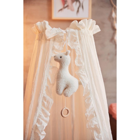 Jollein Sluier Vintage 155cm - Ruffle Ivory