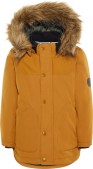 Name it Jongens Winterjas - Bronze Brown - Maat 86