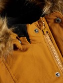 Name it Jongens Winterjas - Bronze Brown - Maat 86
