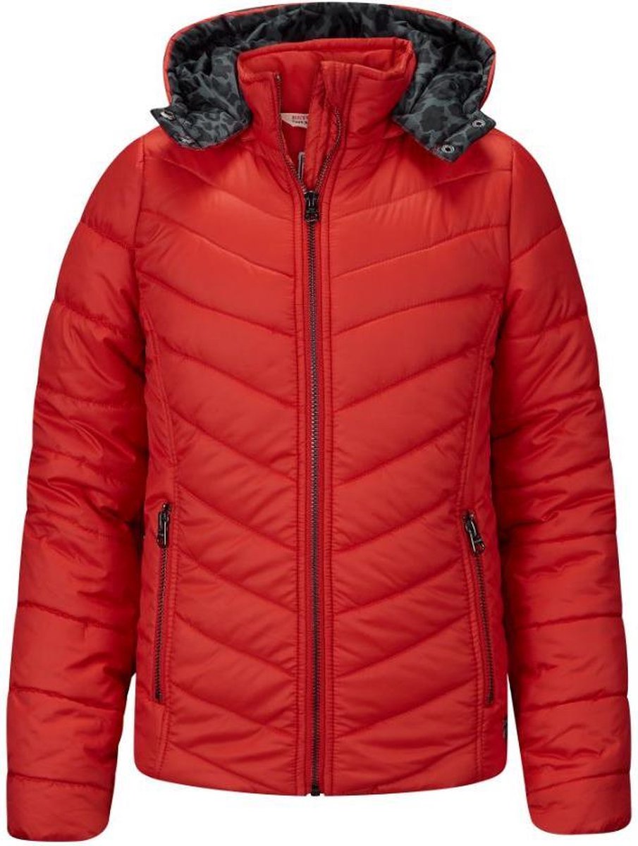 Winterjas Ciara Poppy Red - Maat 140