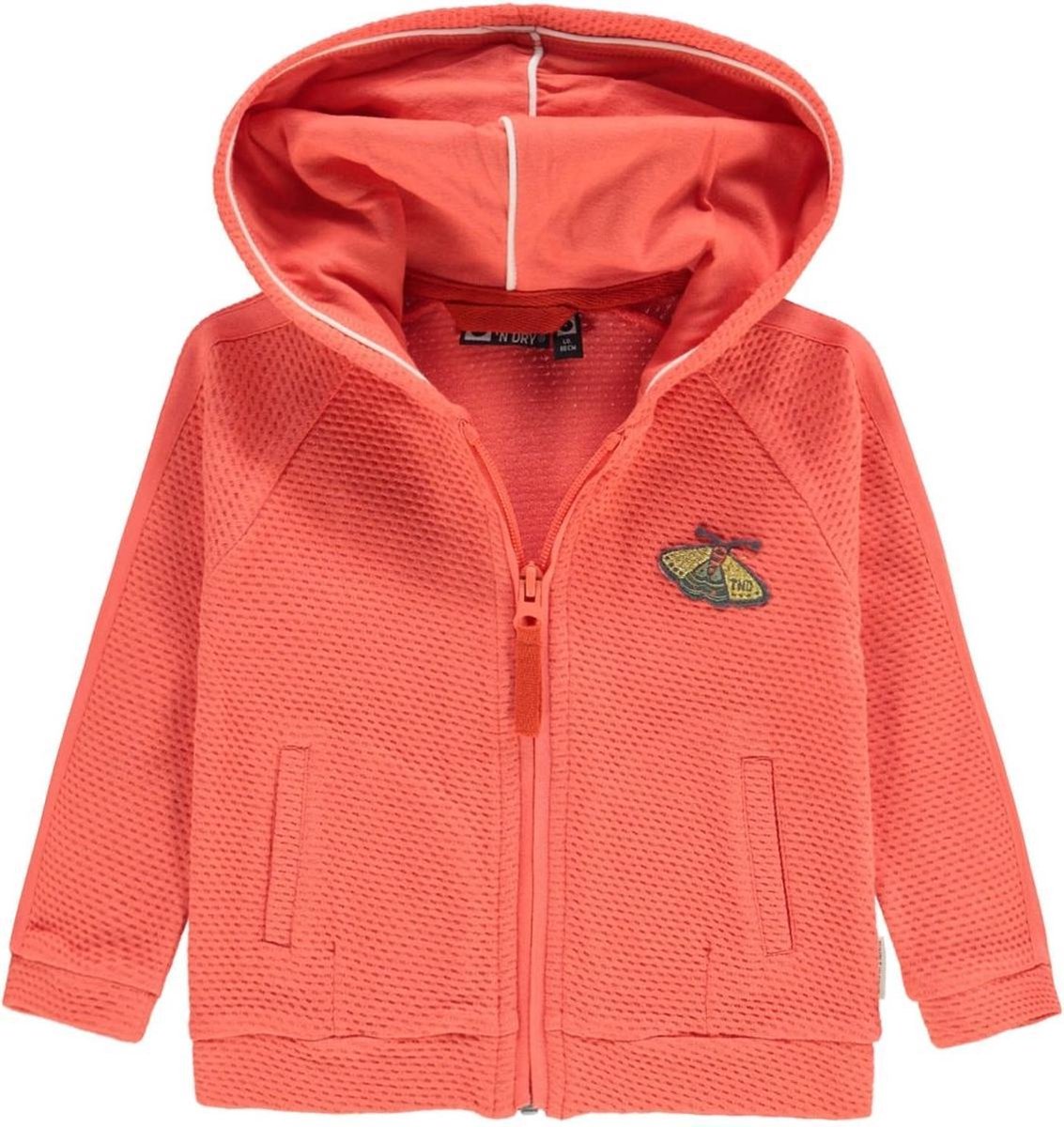 Sweatvest Epje Living Coral - Maat 62