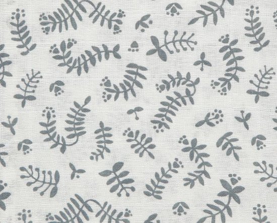 Monddoek Botanic Organic - Blauw Grijs 4pack - afbeelding 3