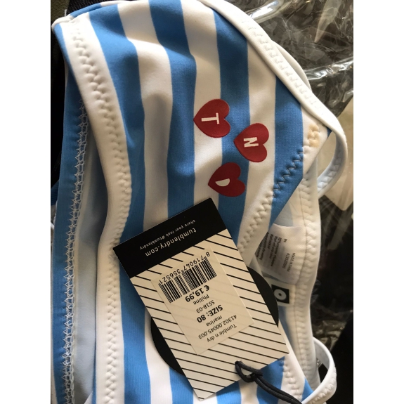 Tumble 'n Dry Philine Lo Bikini - blauw - maat 80