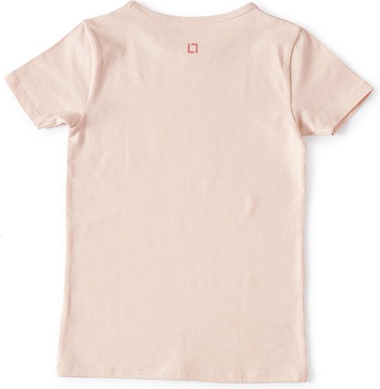 T-shirt - lichtroze - maat 134/140 - afbeelding 2