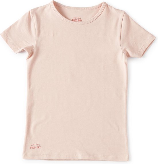 T-shirt - lichtroze - maat 134/140