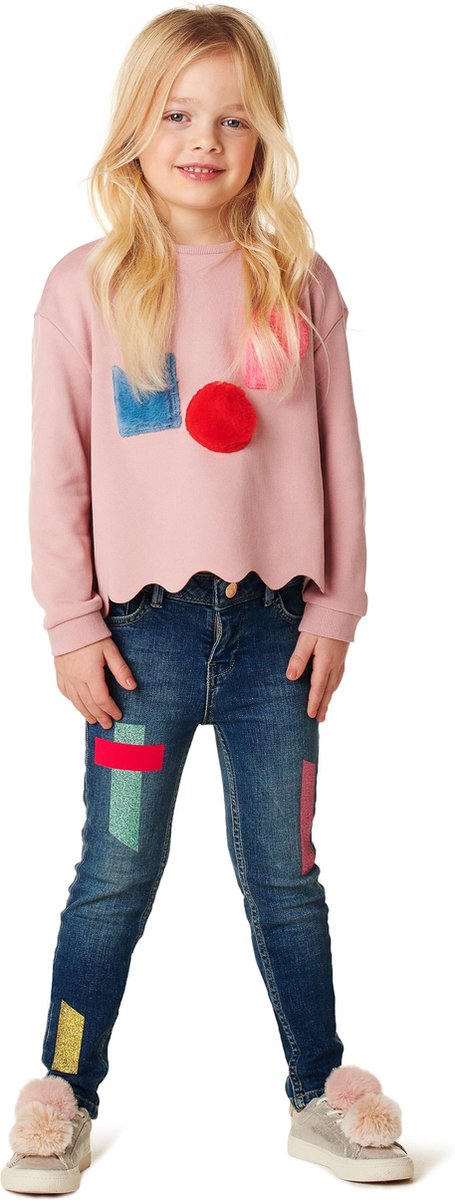 Cropped is the new Meisjes Trui Wixom - Pink - Maat 116 - afbeelding 4