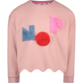 NOP Meisjes Trui Wixom - Pink - Maat 116