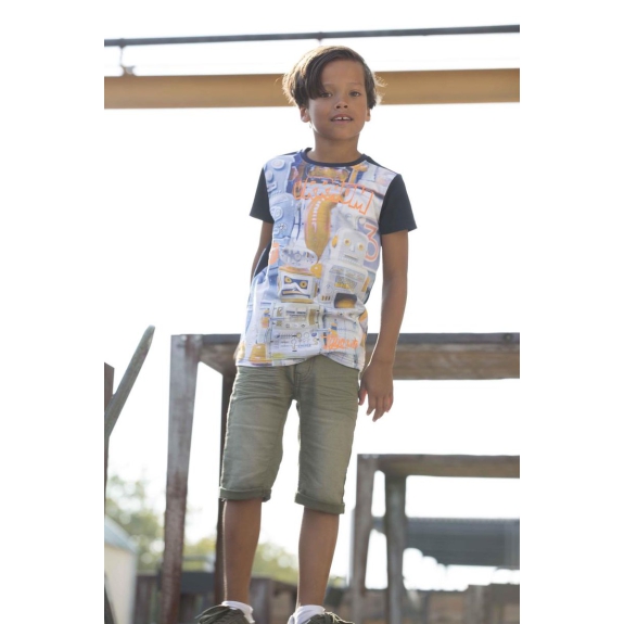 Tygo&Vito T-shirt - dark blue - Maat 146/152