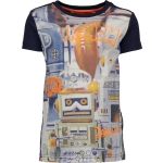 T-shirt - dark blue - Maat 146/152