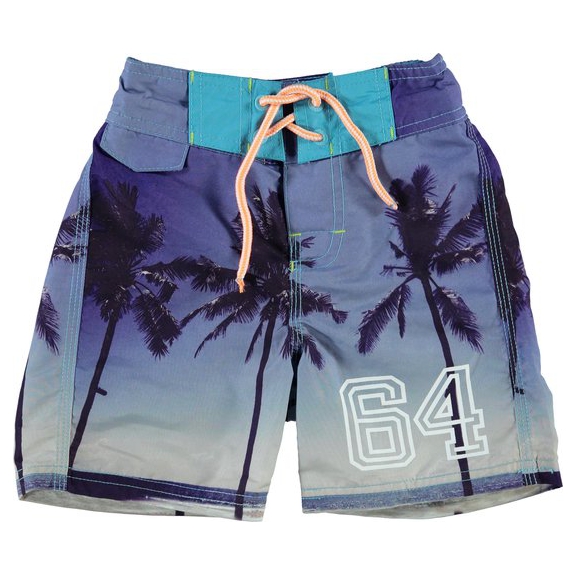 Claesen's Zwembroek Palmtrees Photo Print Maat 116/122