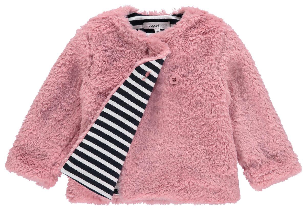 Vest sweat Vablo - Rose - Maat 68 - afbeelding 3