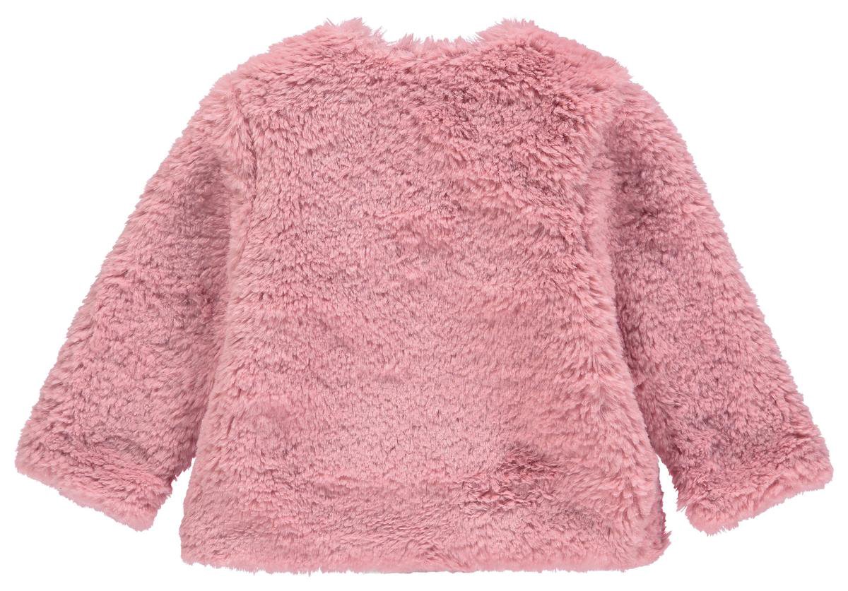 Vest sweat Vablo - Rose - Maat 68 - afbeelding 2