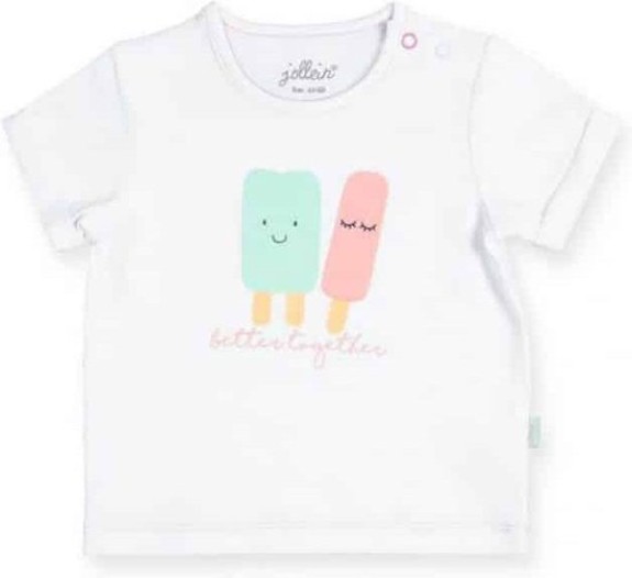 Broekje & T shirt 62/68 Happy Icecream