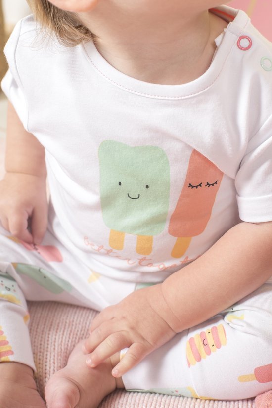 Broekje & T shirt 62/68 Happy Icecream - afbeelding 3