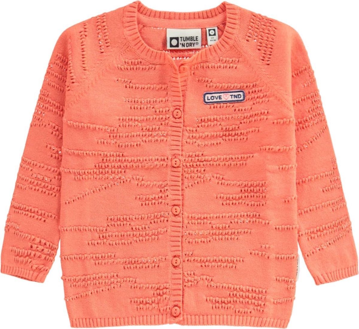 Vest Evette - Living Coral - Maat 80