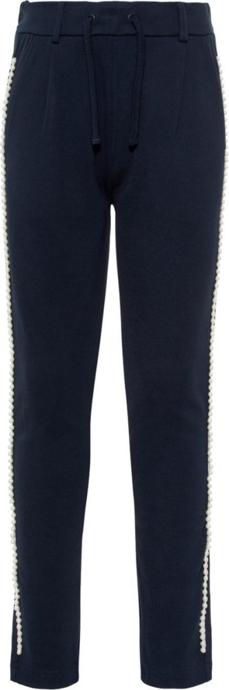 Name it NAME IT Meisjes Broek - Dark Sapphire - Maat 122 - Babyoutlet