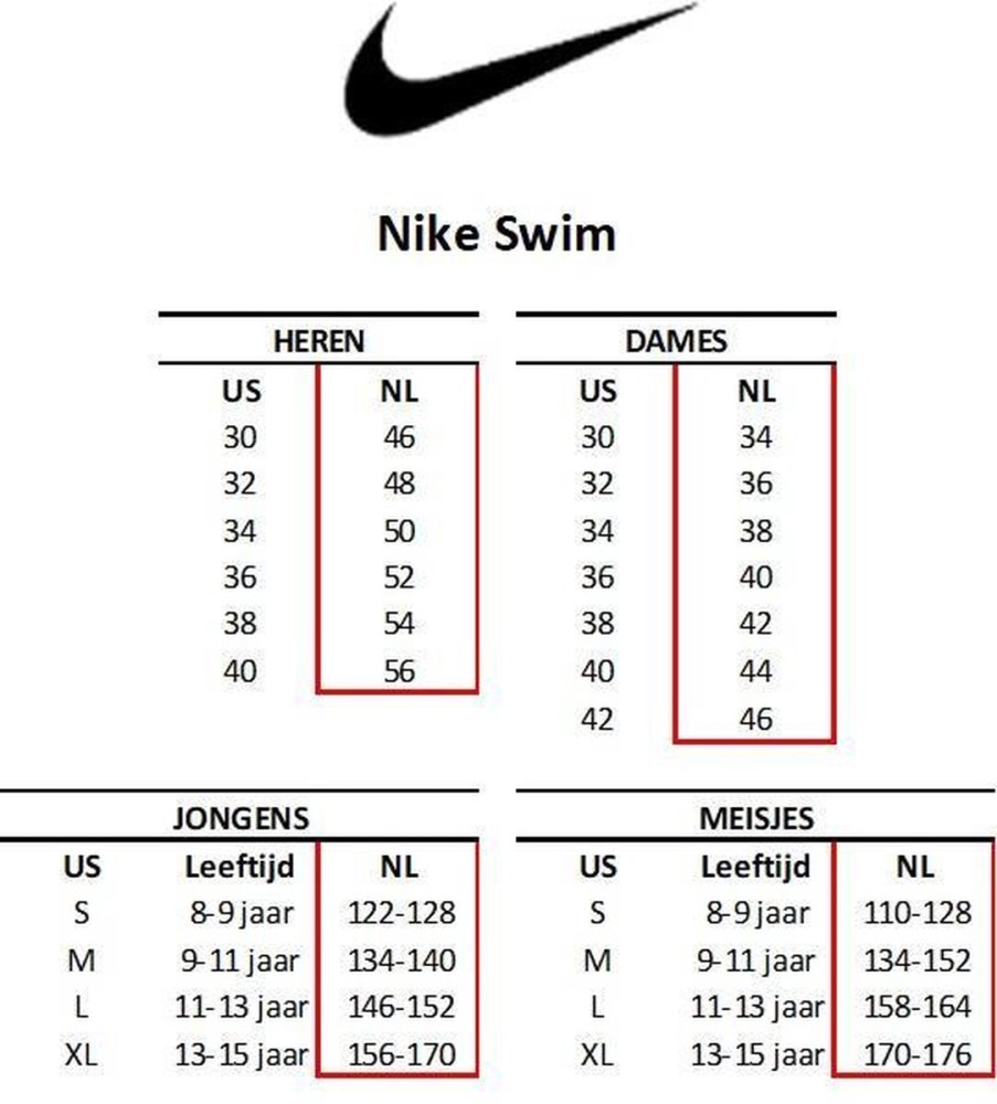 Nike Swim Zwembroek 6\