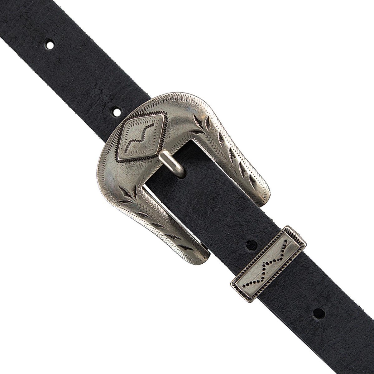 riem - 95cm - 20109 - Zwart - afbeelding 2