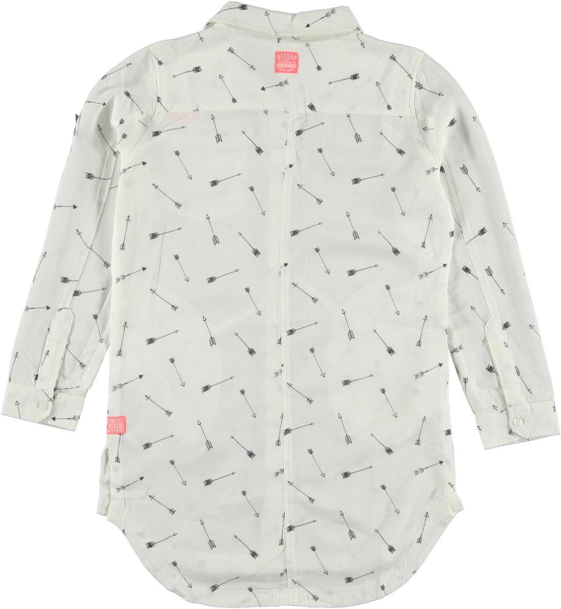 Meisjes Blouse - Kit - Maat 170/176 - afbeelding 2