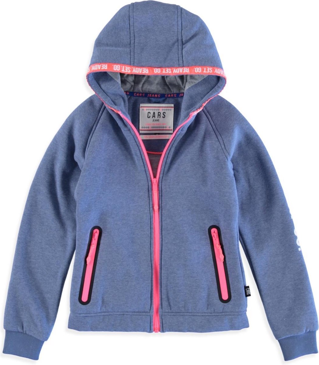 meisjes jack - indigo - maat 128