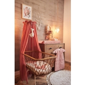 Jollein Sluier Vintage 155cm - Rosewood