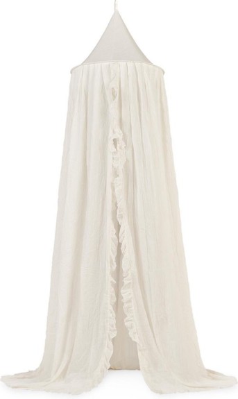 Jollein klamboe vintage 245cm - ruffle ivory