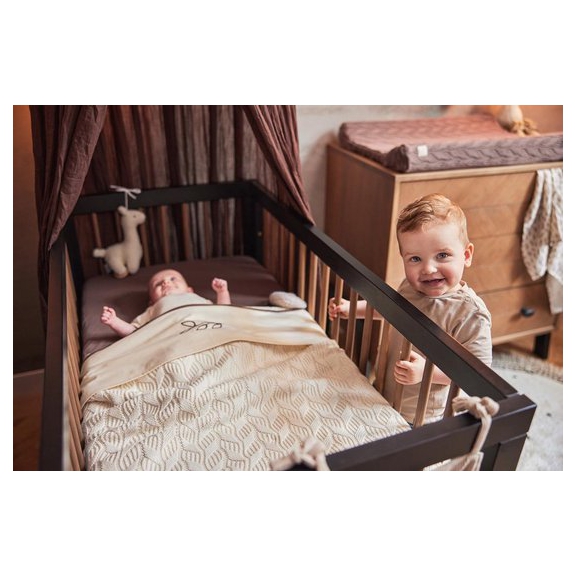 Jollein klamboe vintage 245cm - Chestnut