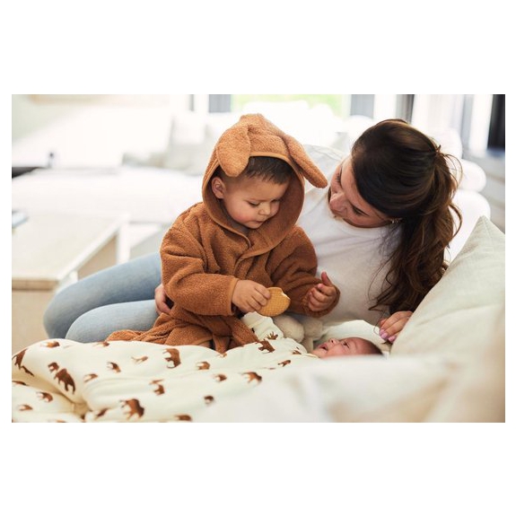 Jollein Baby Badjas 1-2jr - Caramel