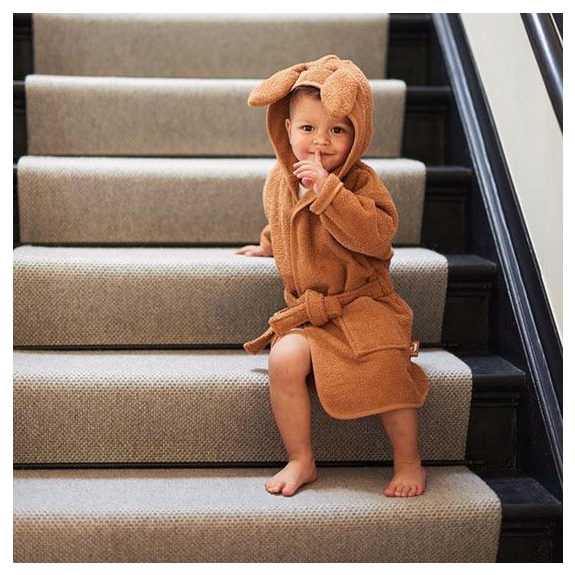 Jollein Baby Badjas 1-2jr - Caramel