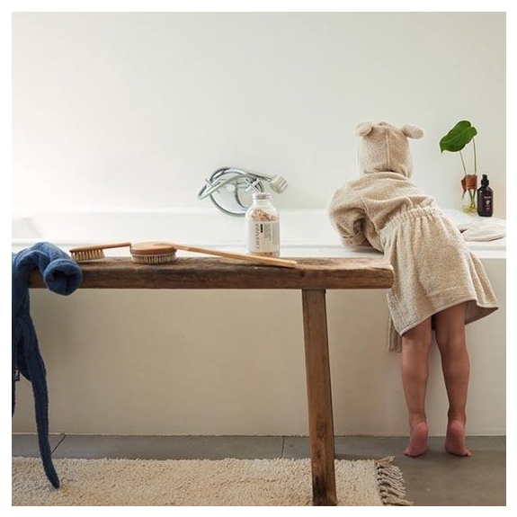 Jollein Baby Badjas 1-2jr - Nougat