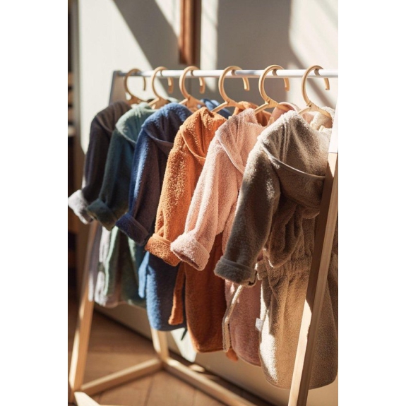 Jollein Baby Badjas 1-2jr - Ash Green