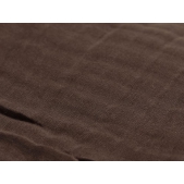Jollein Ledikantdeken Wrinkled 120x120cm - Chestnut