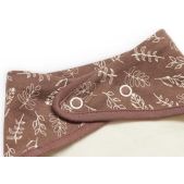 Jollein Slabbetje Bandana - Meadow - Chestnut - 2 Stuks
