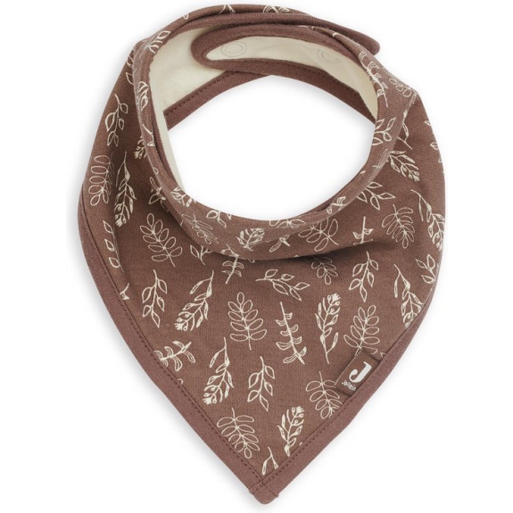 Jollein Slabbetje Bandana - Meadow - Chestnut - 2 Stuks
