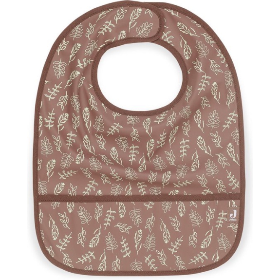 Jollein Slabbetje Waterproof - Meadow - Chestnut - 2 Stu