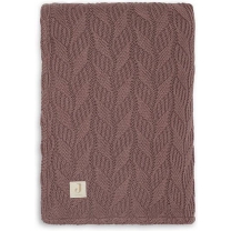 Jollein Ledikant Deken Spring Knit 100x150cm - Chestnut/