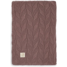 Jollein Ledikant Deken Spring Knit 100x150cm - Chestnut/