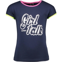 B.Nosy T-shirt Girl Talk - space blue - Maat 98