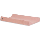 Jollein Aankleedkussenhoes Wrinkled 50x70cm - Rosewood