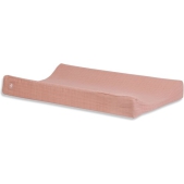 Jollein Aankleedkussenhoes Wrinkled 50x70cm - Rosewood