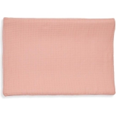 Jollein Aankleedkussenhoes Wrinkled 50x70cm - Rosewood