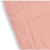 Jollein Aankleedkussenhoes Wrinkled 50x70cm - Rosewood