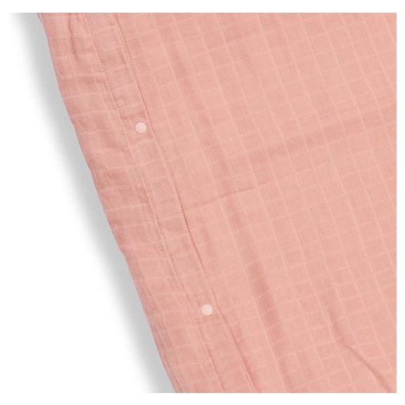 Jollein Aankleedkussenhoes Wrinkled 50x70cm - Rosewood