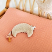 Jollein Aankleedkussenhoes Wrinkled 50x70cm - Rosewood