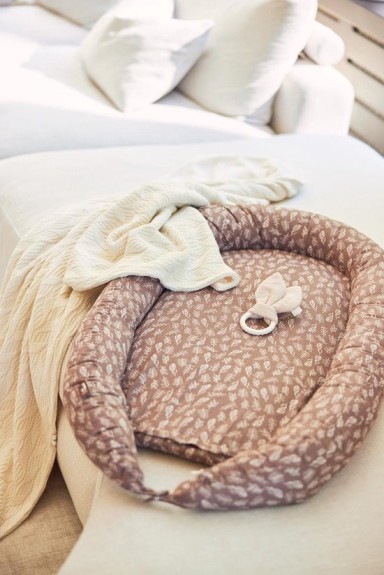 Jollein Babynestje Meadow 90x52cm - Chestnut