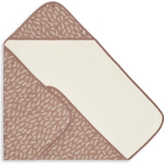 Jollein Badcape Meadow 75x75cm - Chestnut