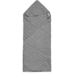 Jollein Badcape Wrinkled 75x75cm - Storm Grey