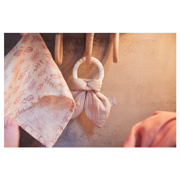 Jollein Bijtring Bunny Ears - Nougat