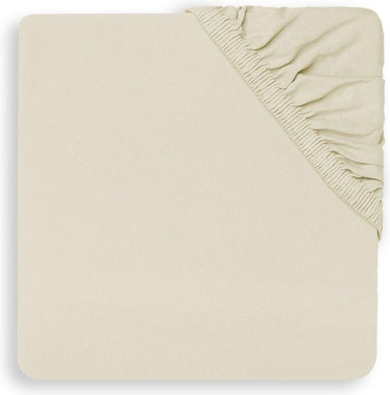 Jollein Hoeslaken Wieg Jersey 40x80/90cm - Ivory